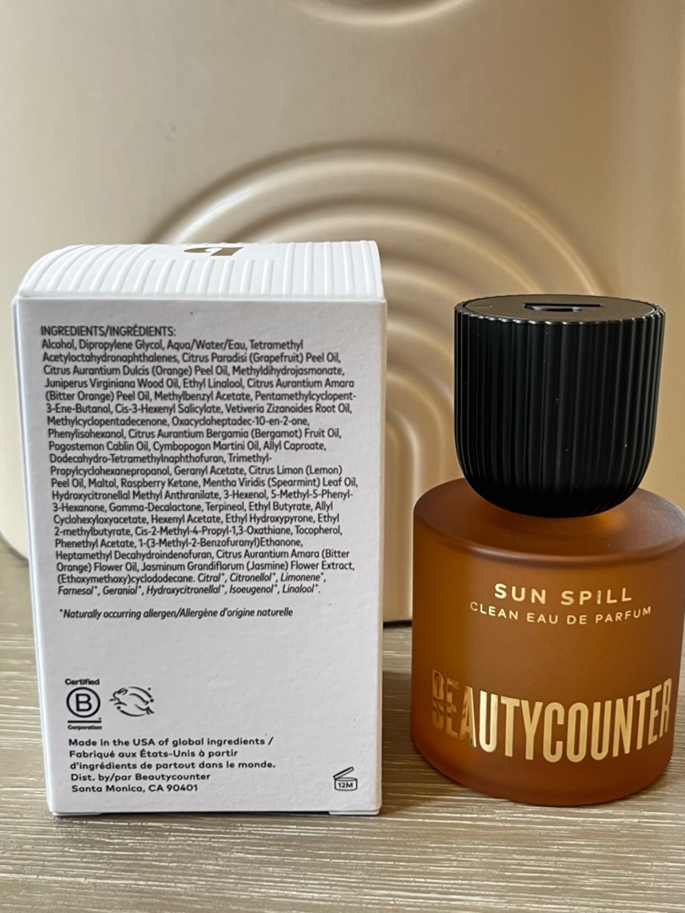 Beautycounter Sun Spill Eau de Parfum Spray 1.7 fl oz / 50 ml Full Size - Picture 5 of 9